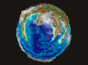 Generative Art Planet Earth